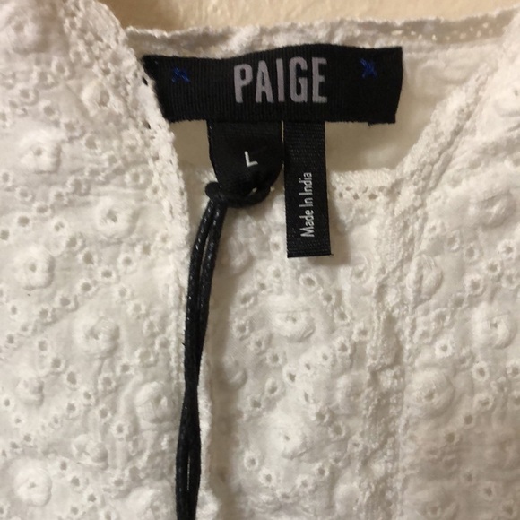 PAIGE Nahla Ruffle Eyelet Dress - Picture 8 of 13